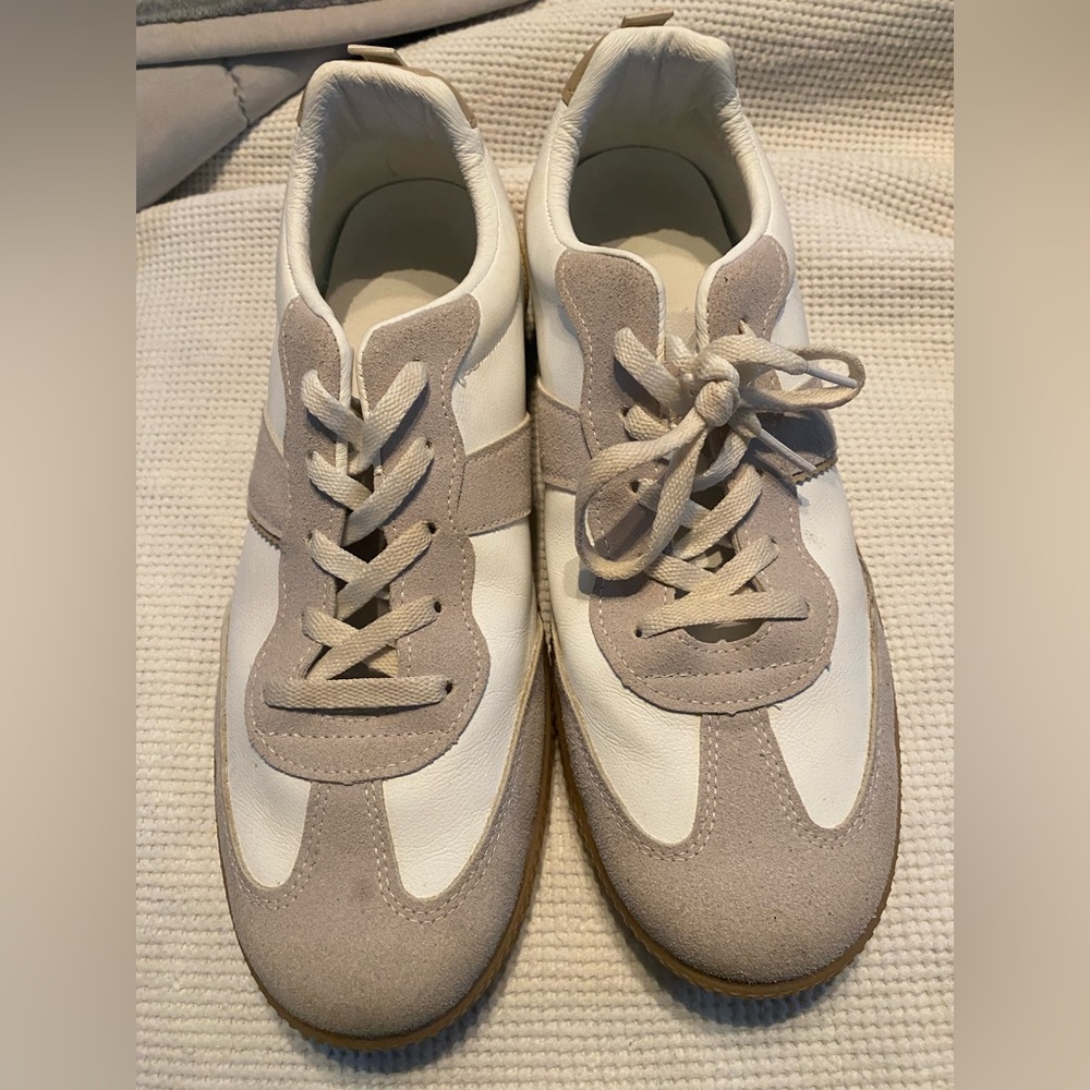 Bought from SHEIN worn twice very comfy and wide for bigger feet.